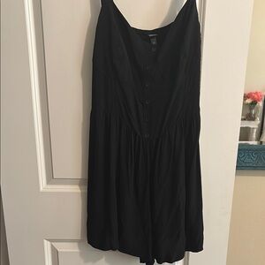 Wild Fable Black Spaghetti Strap Mini romper